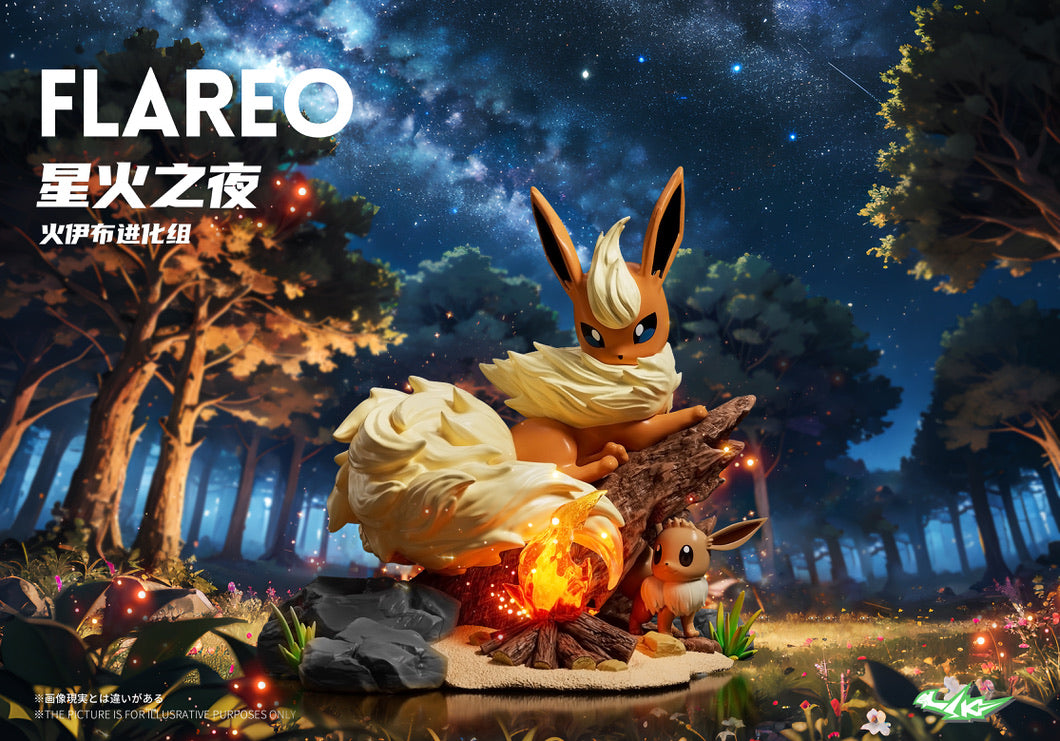 [PREORDER] 1/20 Scale World Figure [SK] - Eevee & Flareon