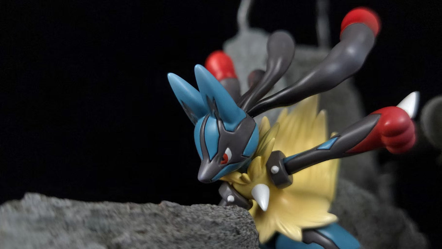 [PREORDER] 1/20 Scale World Figure [FOG] - Riolu & Lucario & Mega Lucario