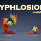 [REMAINING BALANCE] 1/20 Scale World Figure [MG] - Cyndaquil & Quilava & Typhlosion