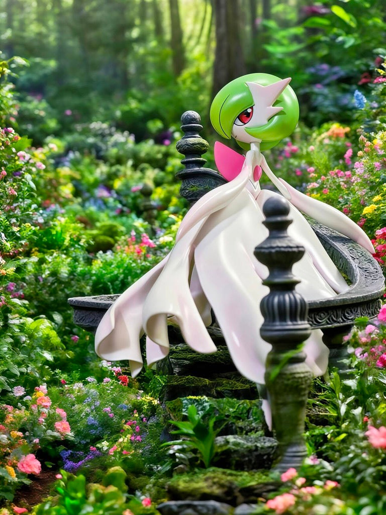[IN STOCK] 1/20 Scale World Figure [PALLET TOWN] - Mega Gardevoir & Mega Gallade