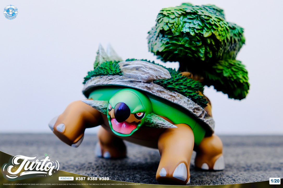 [PREORDER] 1/20 Scale World Figure [ZHIMENG] - Turtwig & Grotle & Torterra