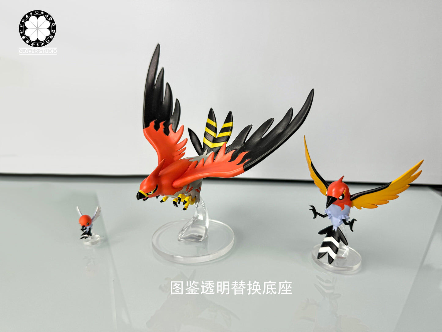 [PREORDER] 1/20 Scale World Figure [SYC] - Fletchling & Fletchinder & Talonflame