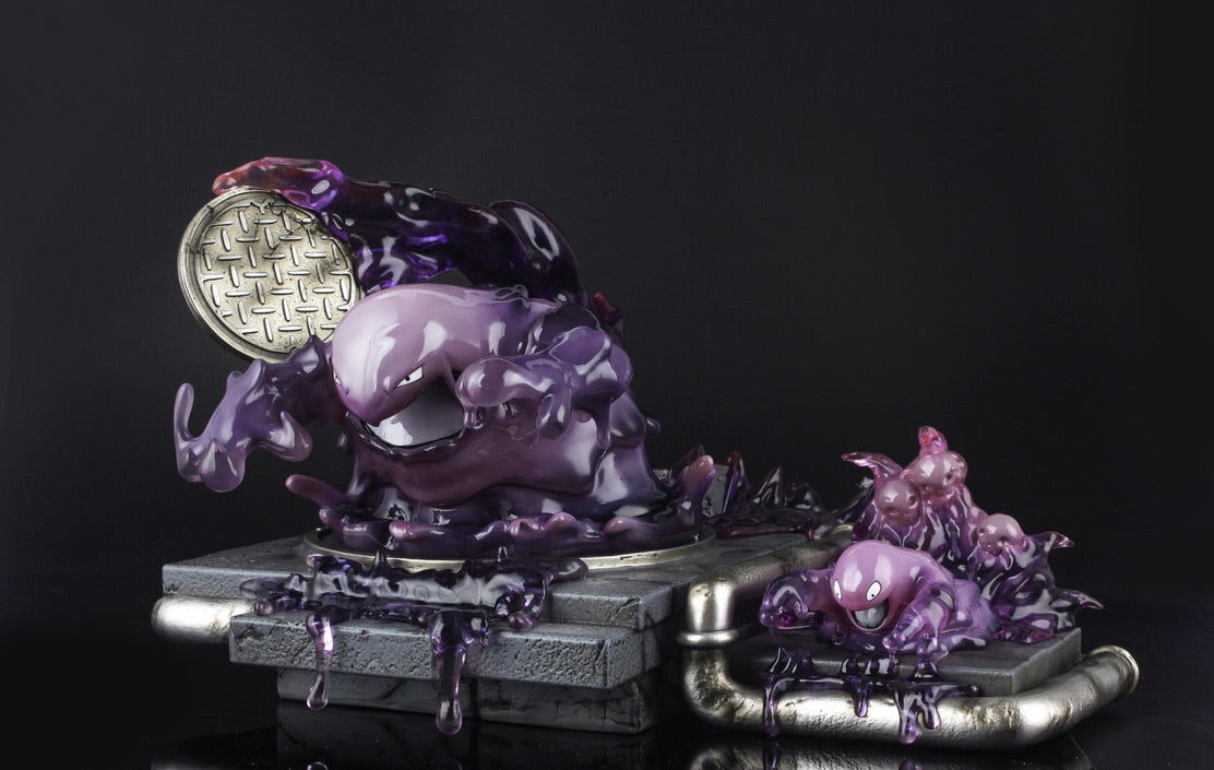 [IN STOCK] 1/20 Scale World Figure [WONDER] - Grimer & Muk & Koffing & Weezing