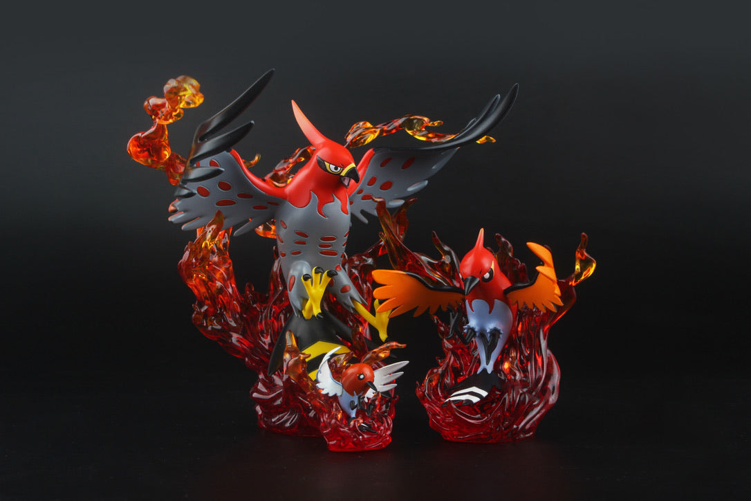 [IN STOCK] 1/20 Scale World Figure [WONDER] - Fletchling & Fletchinder & Talonflame