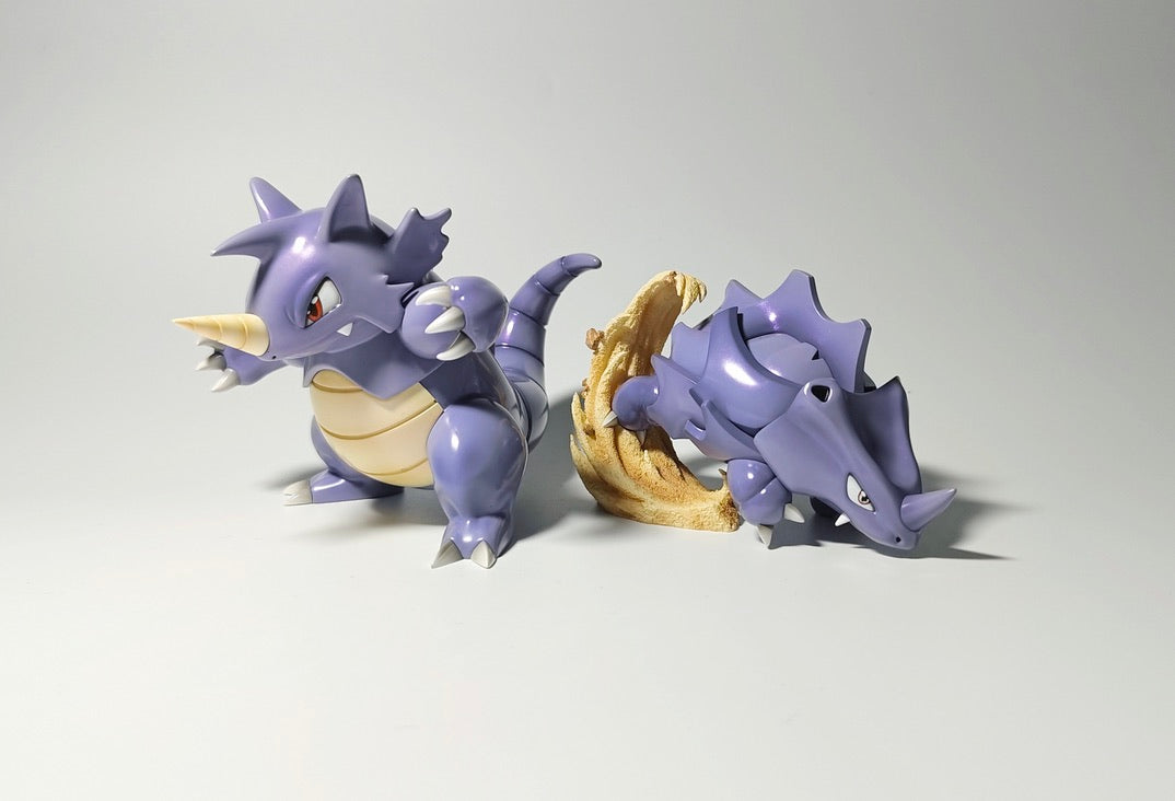 [PREORDER] 1/20 Scale World Figure [MIRACLE ISLAND] - Rhyhorn & Rhydon