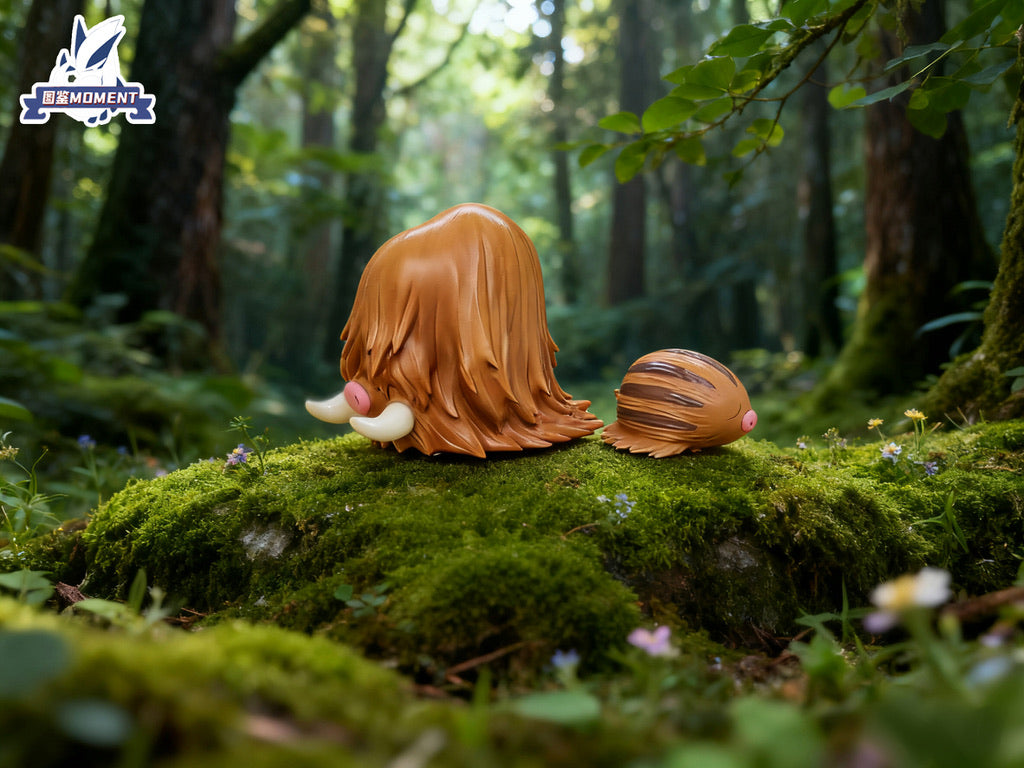 [PREORDER] 1/20 Scale World Figure [POKEDEX MOMENT] - Swinub & Piloswine
