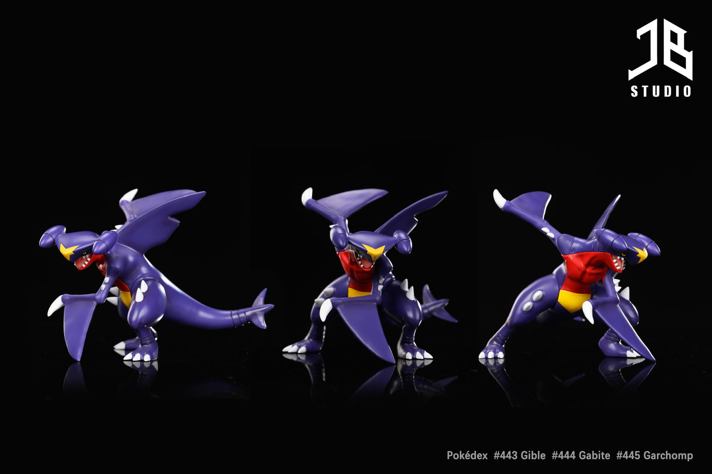 [PREORDER CLOSED] 1/20 Scale World Figure [JB] - Gible & Gabite & Garchomp