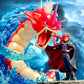 [IN STOCK] 1/20 Scale World Figure [PALLET TOWN] - Magikarp & Gyarados