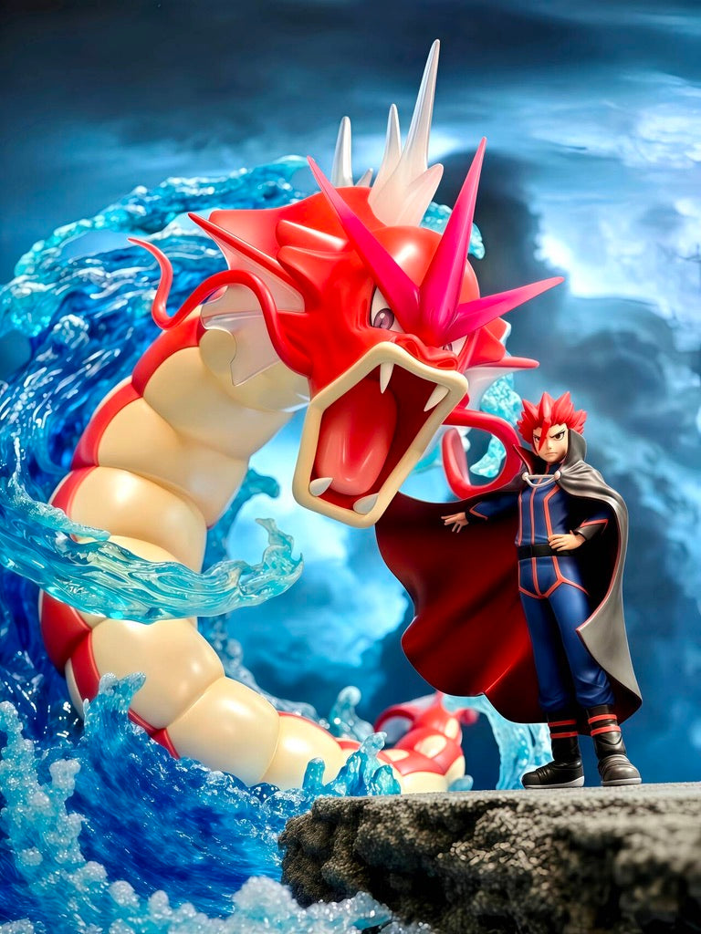 [IN STOCK] 1/20 Scale World Figure [PALLET TOWN] - Magikarp & Gyarados