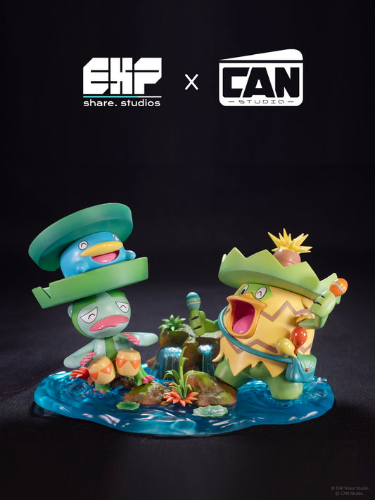 [PREORDER] 1/20 Scale World Figure [CAN & EXP] - Lotad & Lombre & Ludicolo