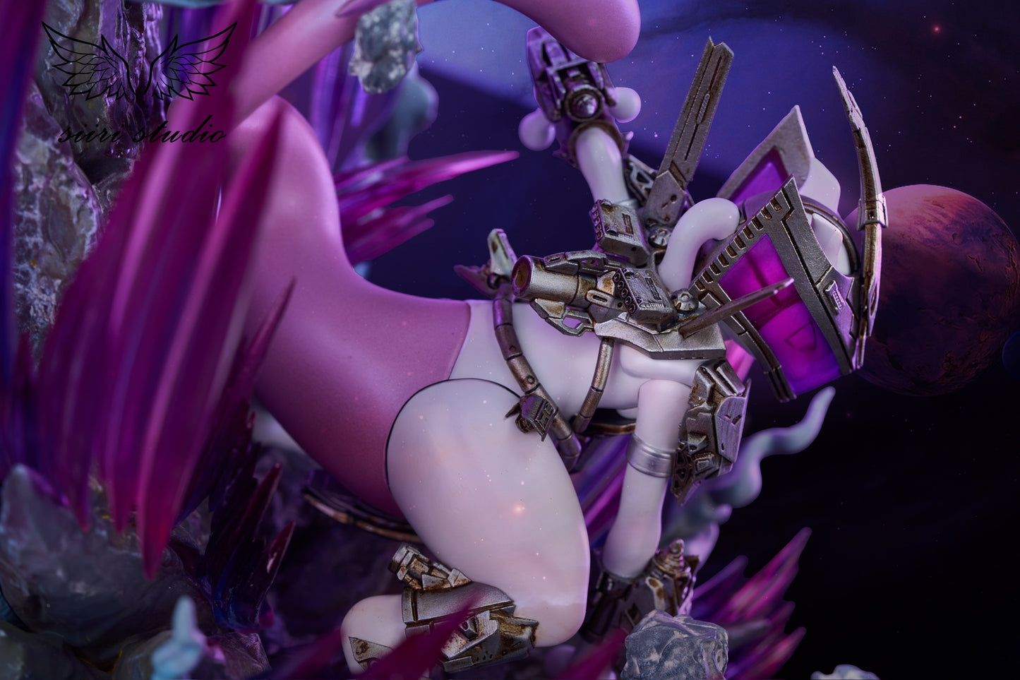 [PREORDER] GK Statue [SIIRI] - Armored Mewtwo/Dark Mewtwo