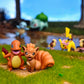 [IN STOCK] 1/20 Scale World Figure [FLF] - Charmander & Vulpix