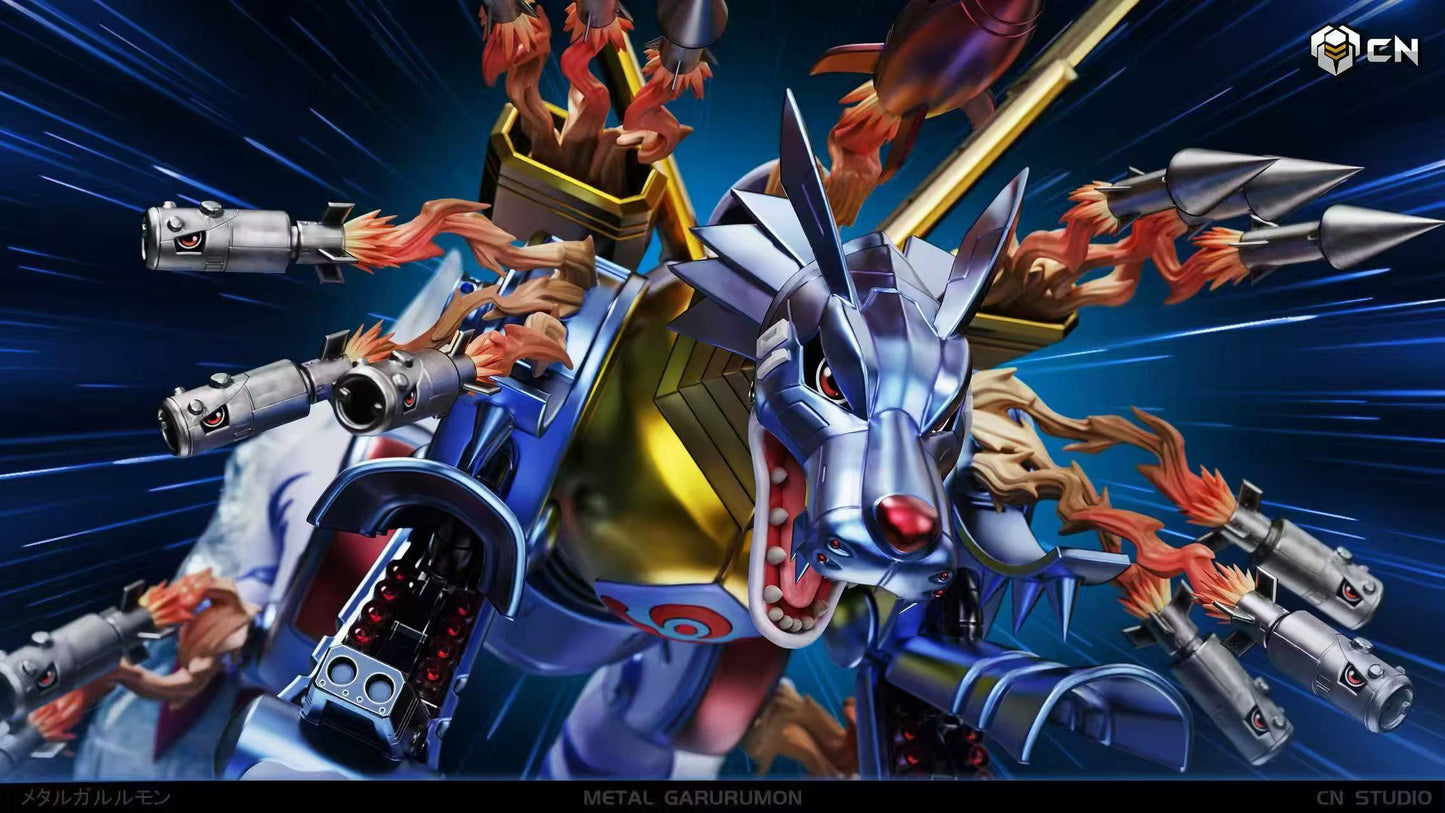 [PREORDER] Digimon Figure [CN] - Metal Garurumon