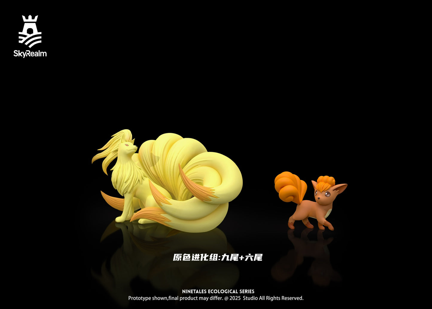 [PREORDER] 1/20 Scale World Figure [SKYREALM & JB] - Vulpix & Ninetales