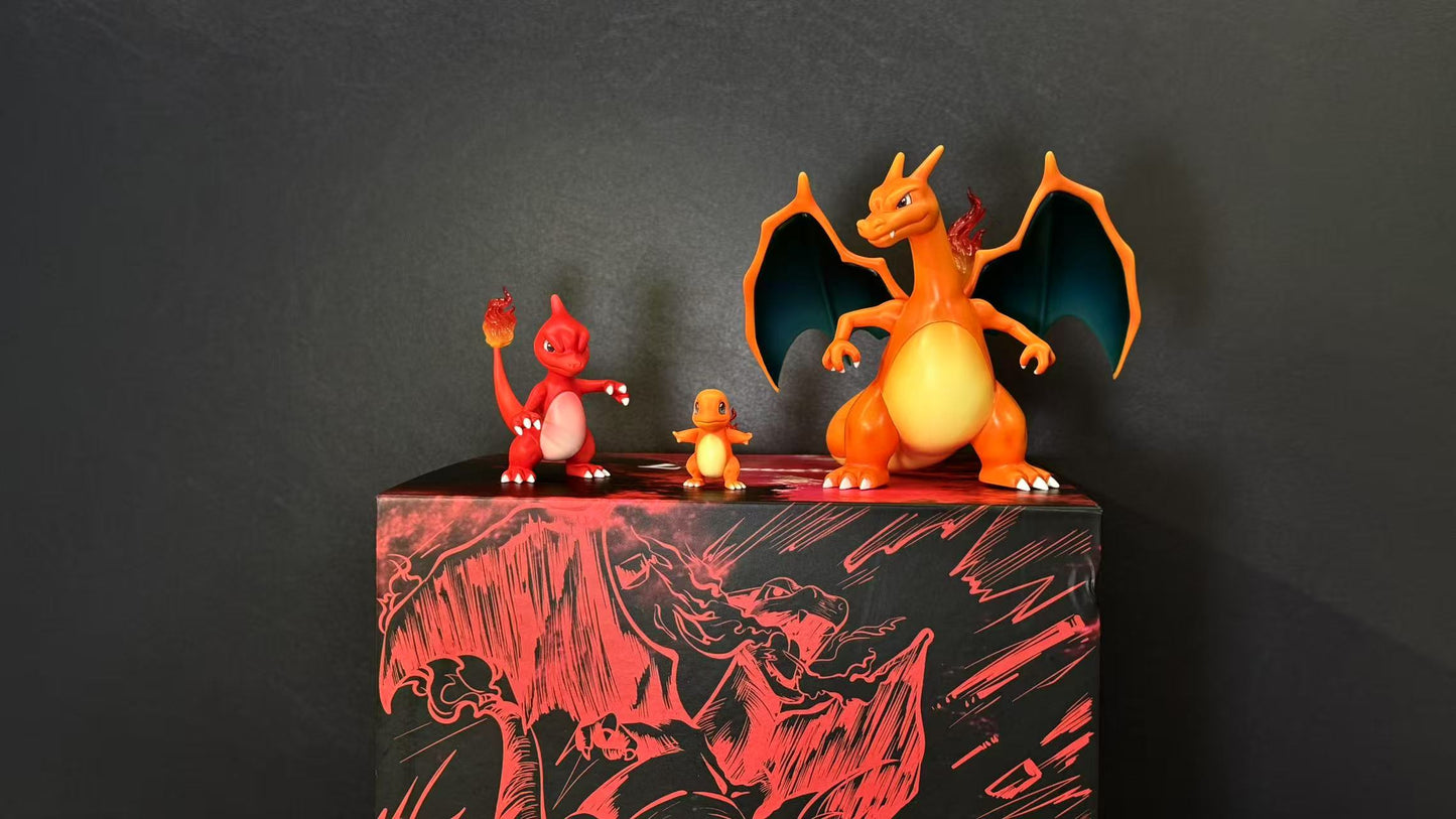 [IN STOCK] 1/20 Scale World Figure [LIMOUSINE] - Charmander & Charmeleon & Charizard