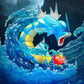 [IN STOCK] 1/20 Scale World Figure [PALLET TOWN] - Magikarp & Gyarados