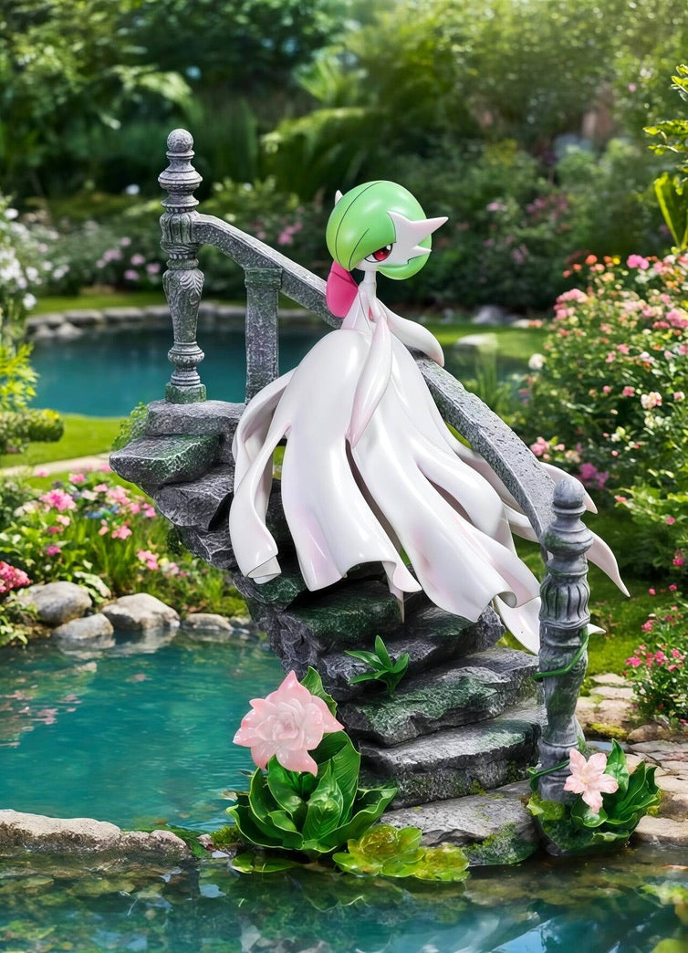 [IN STOCK] 1/20 Scale World Figure [PALLET TOWN] - Mega Gardevoir & Mega Gallade