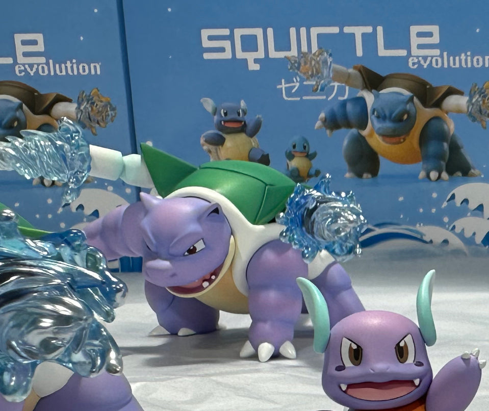 [IN STOCK] 1/20 Scale World Figure [MG] - Squirtle & Wartortle & Blastoise