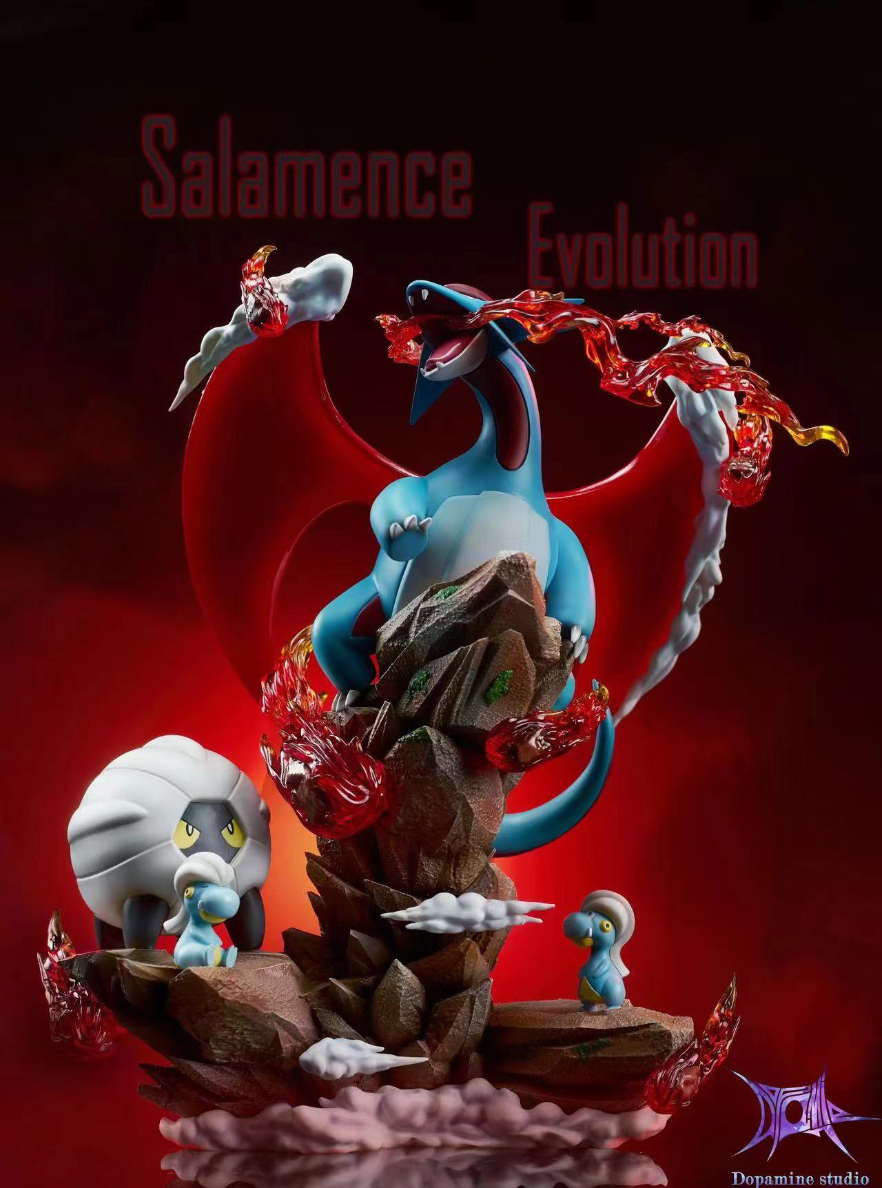 [PREORDER CLOSED] 1/20 Scale World Figure [DOPAMINE] - Drake & Bagon & Shelgon & Salamence