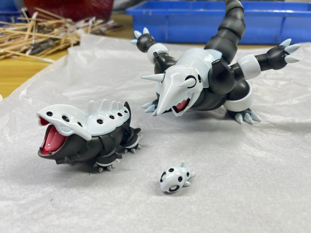 [REMAINING BALANCE] 1/20 Scale World Figure [EC] - Aron & Lairon & Aggron