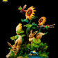 [PREORDER] Statue [MOON SHADOW] - Pikachu & Eevee & Sunkern & Sunflora & Yanma & Surskit
