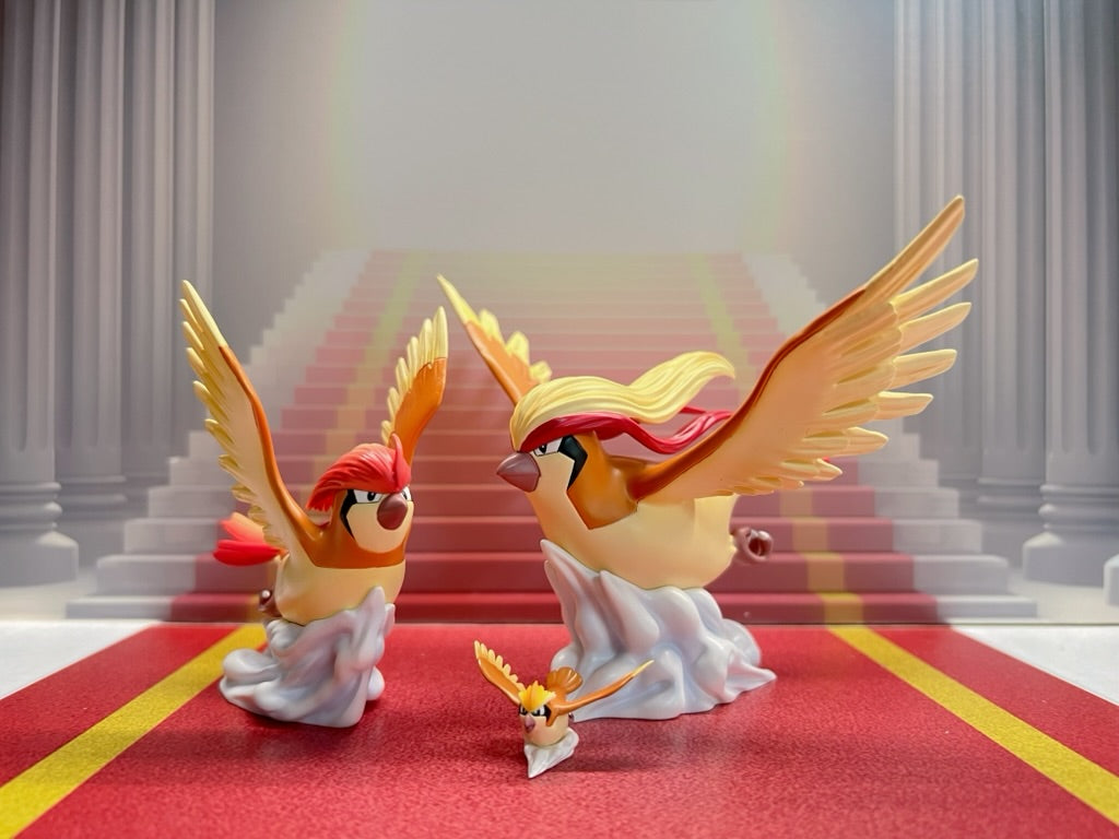 [IN STOCK] 1/20 Scale World Figure [XO] - Pidgey & Pidgeotto & Pidgeot