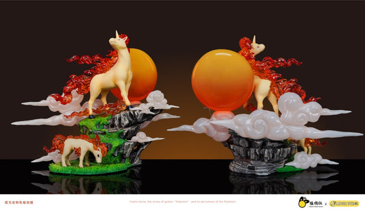 [PREORDER] 1/20 Scale World Figure [SHAKE FINGERS] - Ponyta & Rapidash