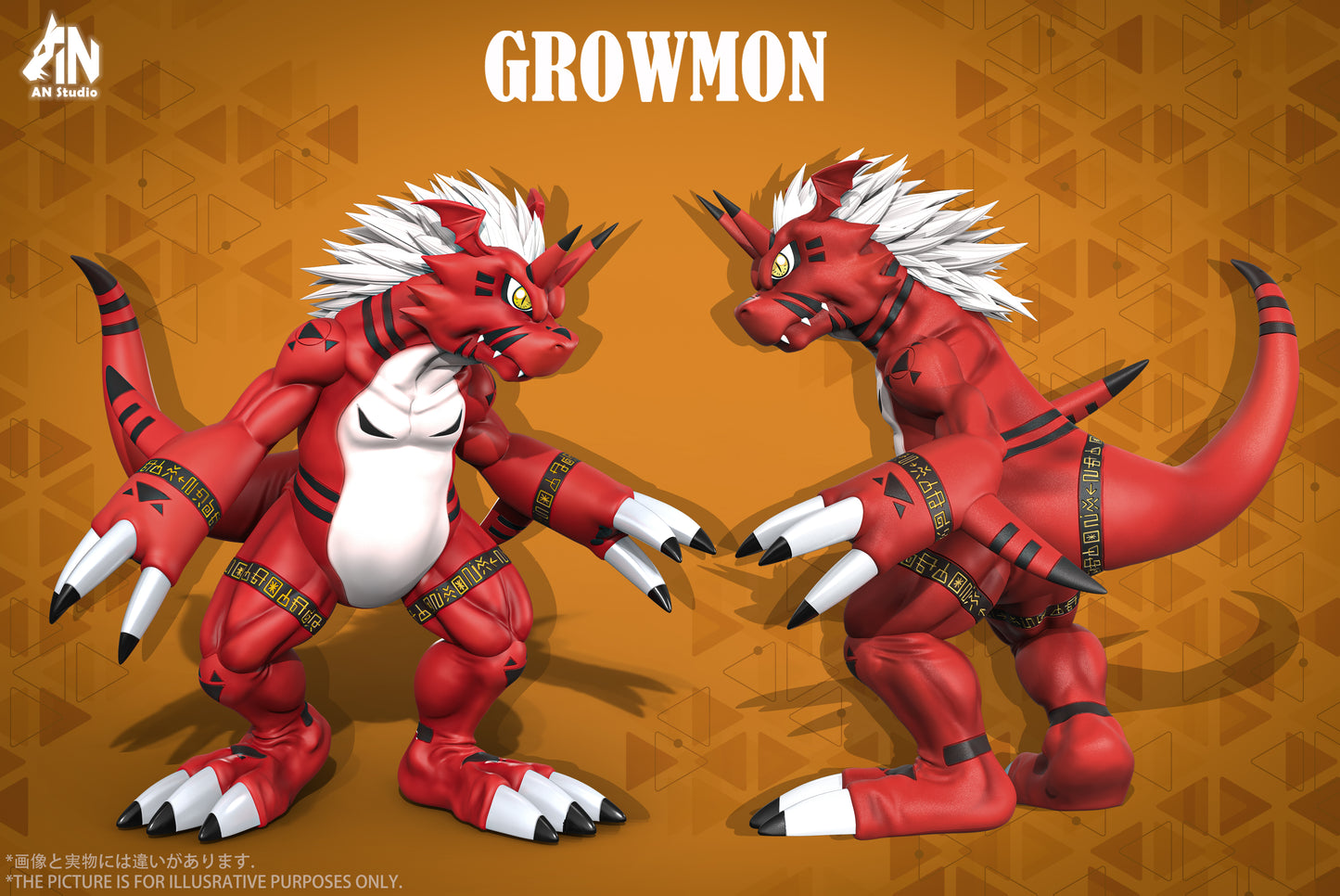 [PREORDER] Digimon Figure [AN] - Growmon