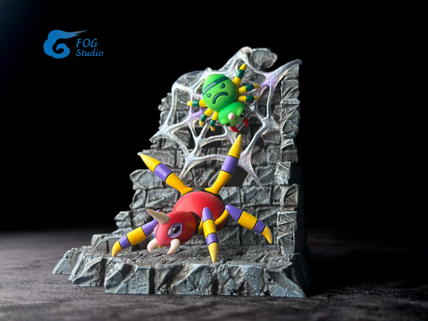 [REMAINING BALANCE] 1/20 Scale World Figure [FOG] - Spinarak & Ariados