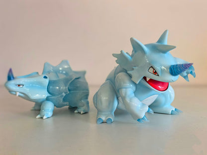 [IN STOCK] 1/20 Scale World Figure [HAPPY HOUSE] - Rhyhorn & Rhydon