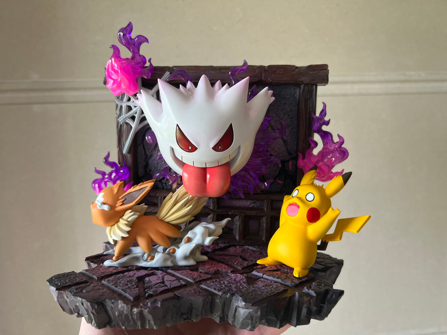 [PREORDER] Mini Statue [SUN] - Pikachu & Gengar & Eevee