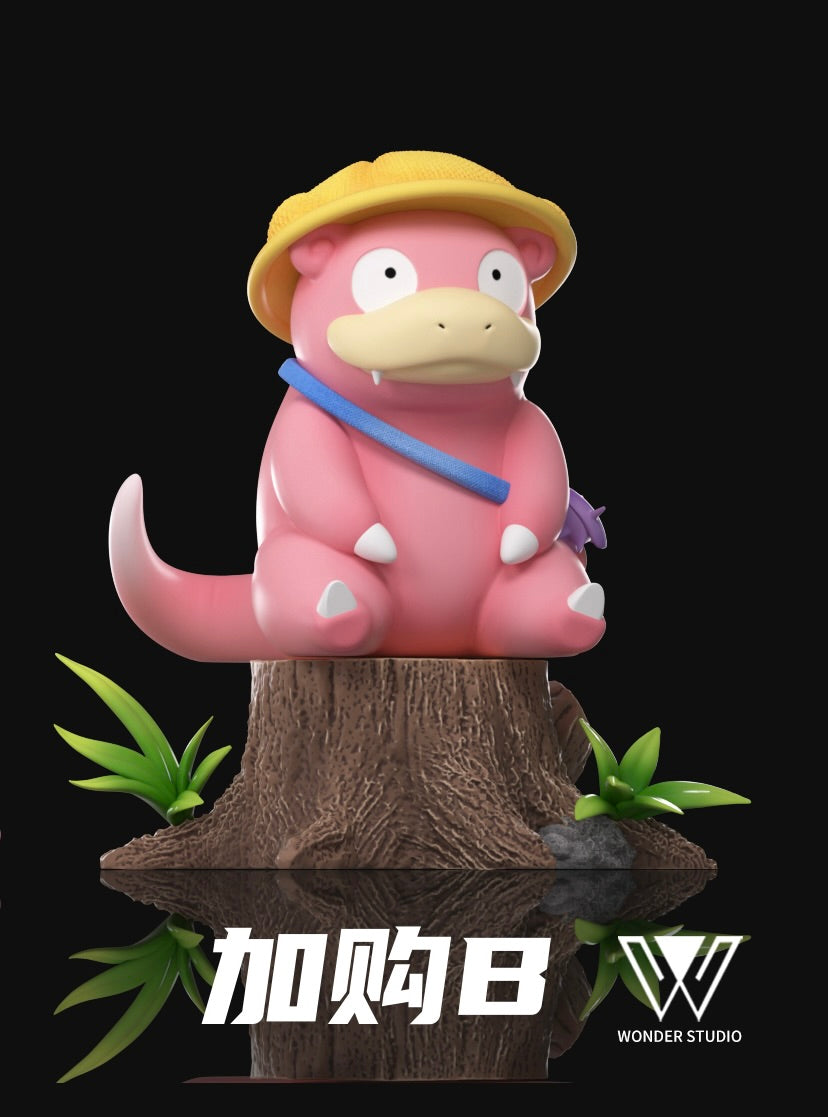 [PREORDER] 1/20 Scale World Figure [WONDER] - Slowpoke & Slowbro & Slowking