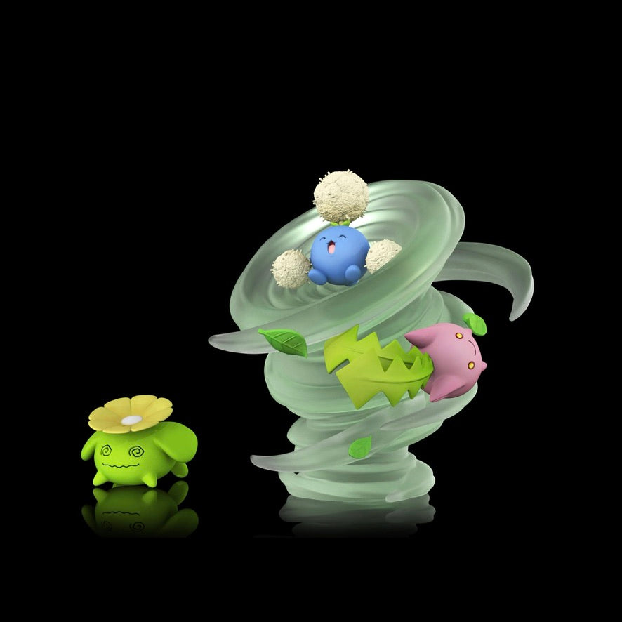 [IN STOCK] 1/20 Scale World Figure [JB] - Hoppip & Skiploom & Jumpluff