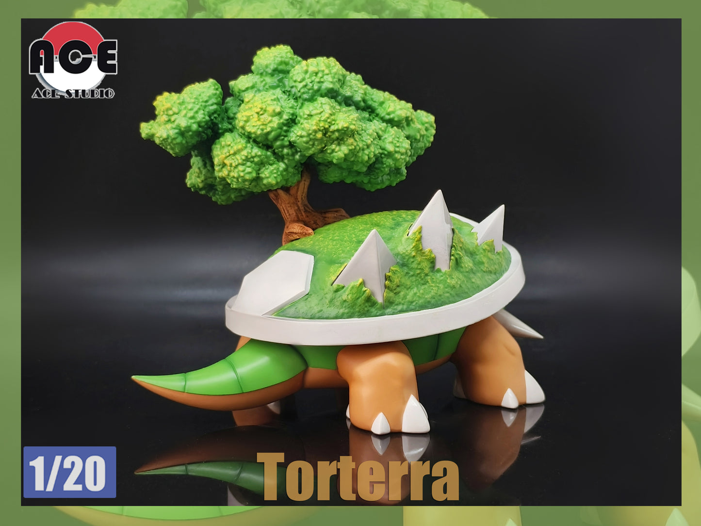 [PREORDER] 1/20 Scale World Figure [ACE] - Turtwig & Grotle & Torterra