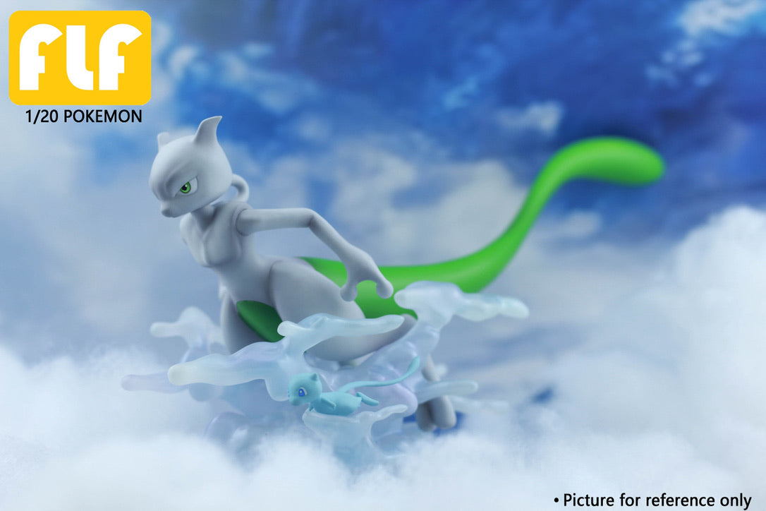 [PREORDER] 1/20 Scale World Figure [FLF] - Mewtwo & Mew