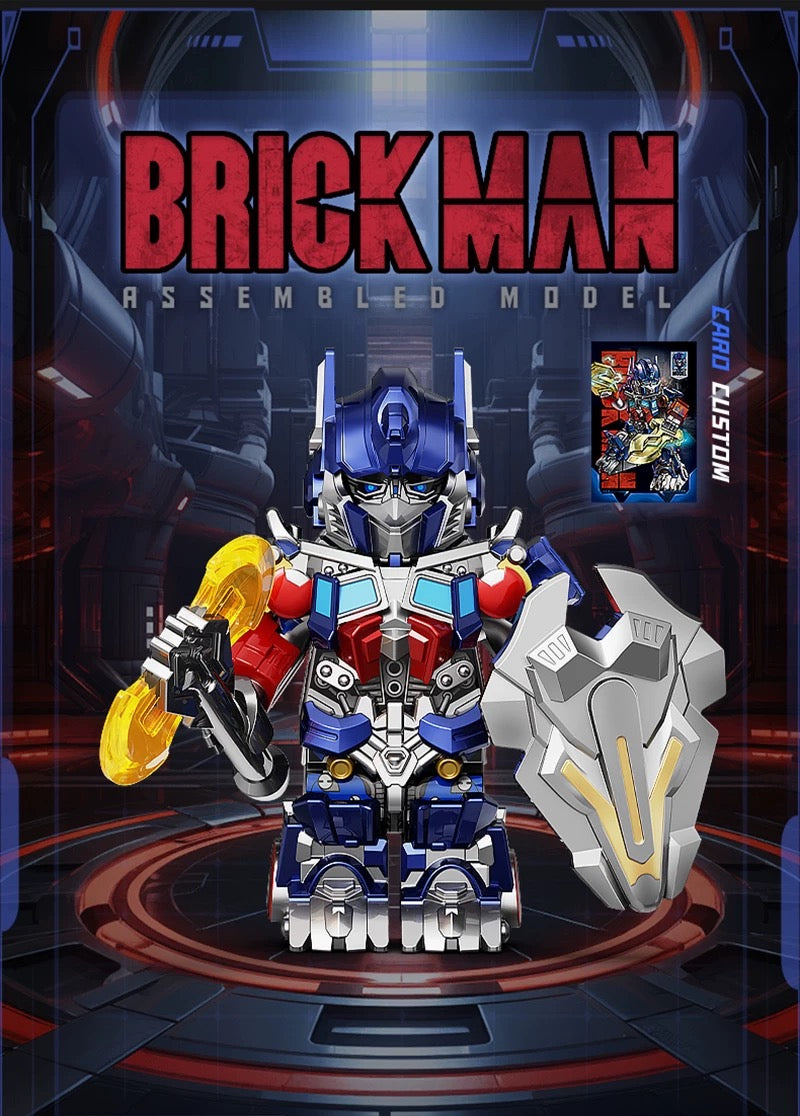 [IN STOCK] Transformers Minifigure [BRICK MAN] - Optimus Prime & Bumblebee & Megatron