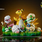 [PREORDER] Mini Statue [MOON SHADOW] - Mareep & Flaaffy & Ampharos & Cottonee & Whimsicott & Wooloo