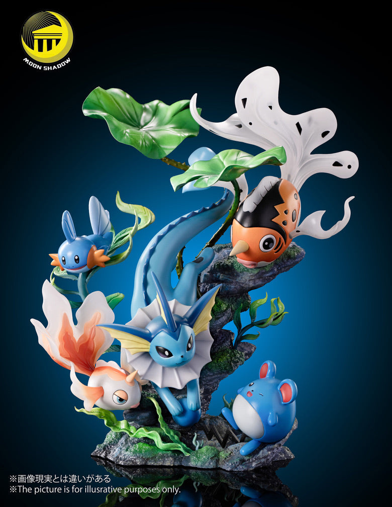 PREORDER] Mini Statue [MOON SHADOW] - Goldeen & Seaking