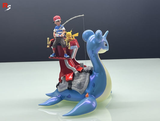 [PREORDER] 1/20 Scale World Figure [RS] - Lapras & Ash Ketchum & Pikachu