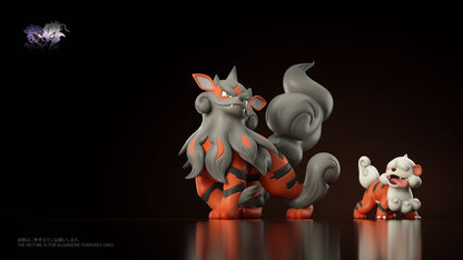[IN STOCK] 1/20 Scale World Figure [YH] - Hisuian Growlithe & Arcanine