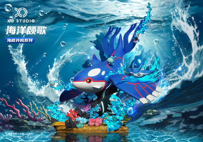 [PREORDER] 1/20 Scale World Figure [XO] - Kyogre & Finneon & Lumineon & Mantyke & Manaphy & Wishiwashi & Pincurchin