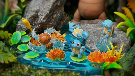 [IN STOCK] 1/20 Scale World Figure [THE] - Squirtle