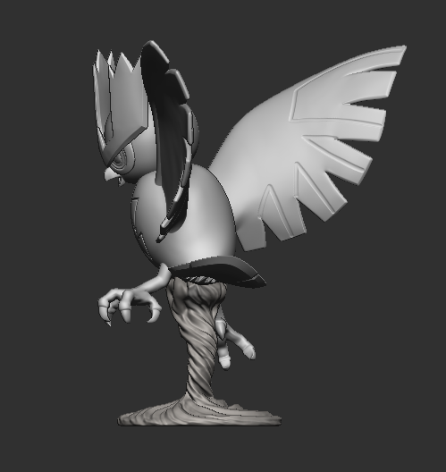 [REMAINING BALANCE] 1/20 Scale World Figure [MEGAZZ] - Hoothoot & Noctowl