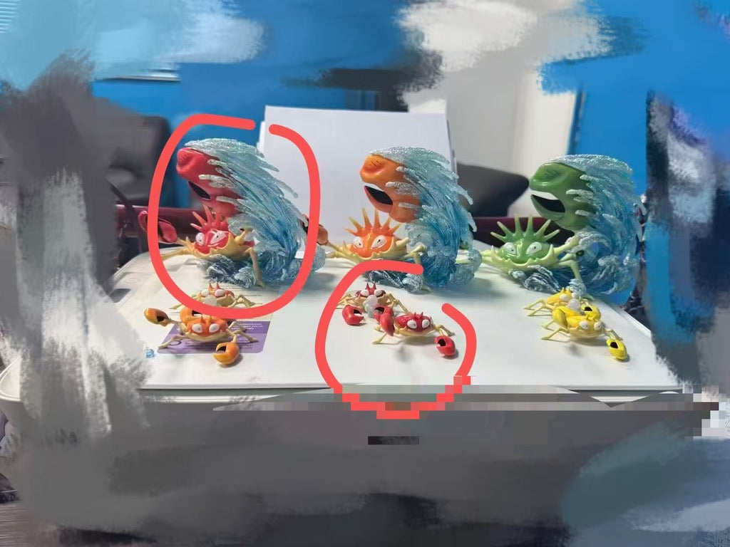 [PREORDER] 1/20 Scale World Figure [WU] - Krabby & Kingler