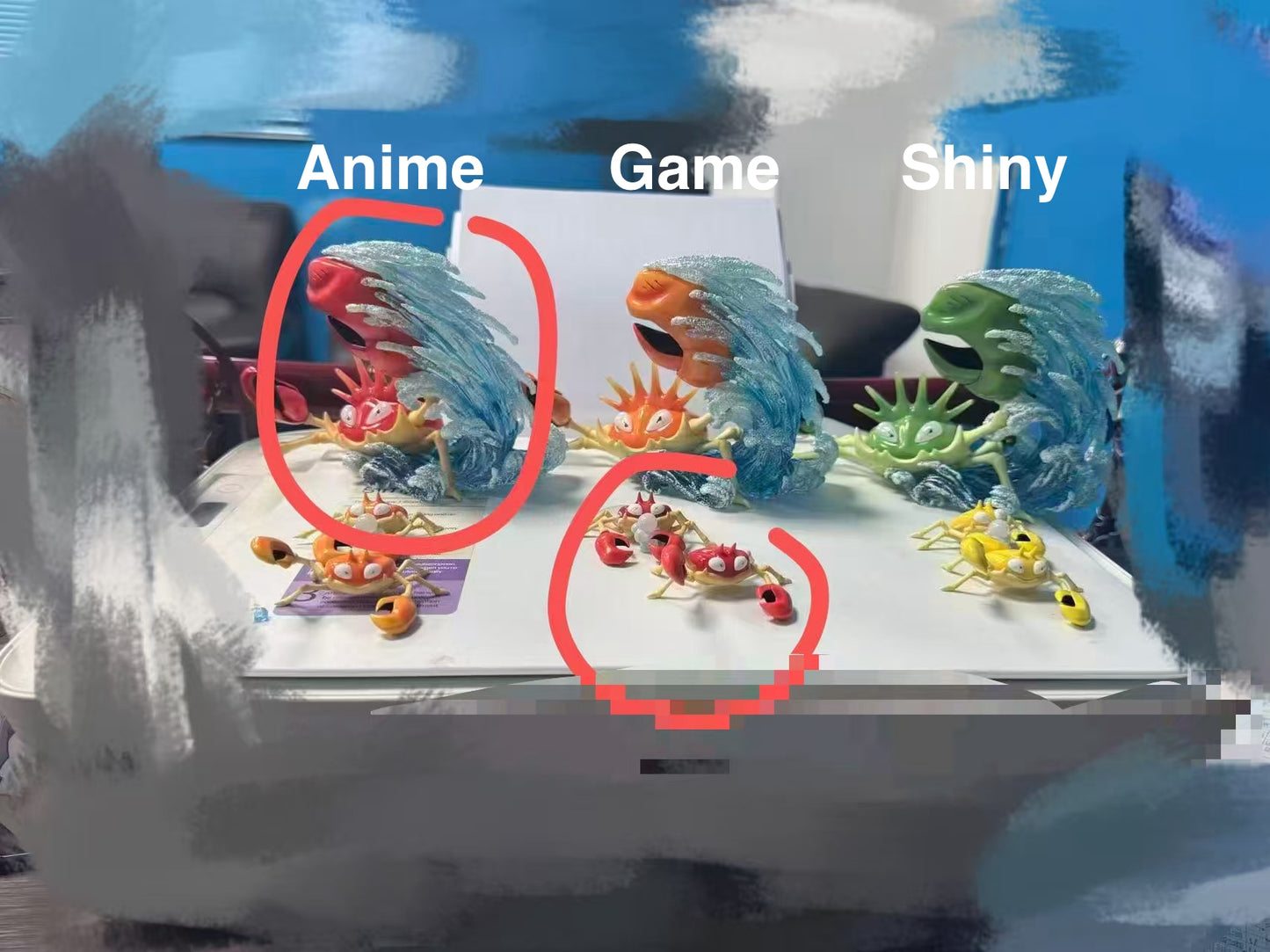 [PREORDER] 1/20 Scale World Figure [WU] - Krabby & Kingler