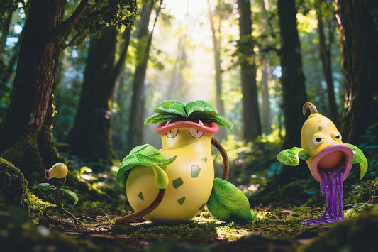 [PREORDER] 1/20 Scale World Figure [PALLET TOWN] - Bellsprout & Weepinbell & Victreebel & Mega Victreebel
