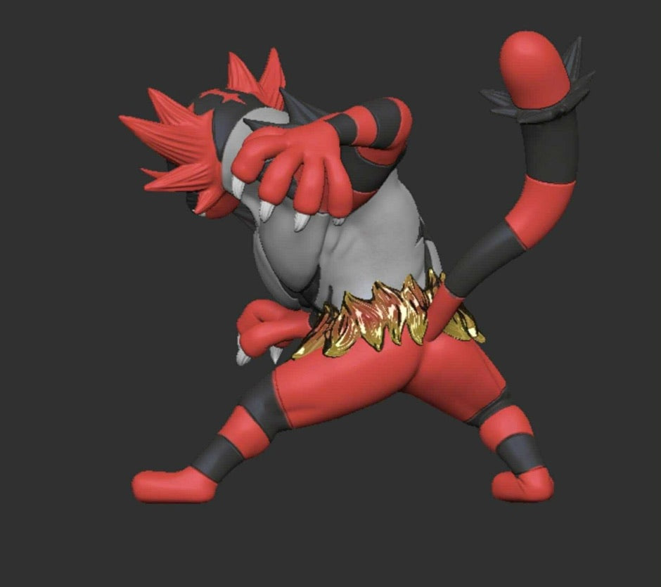 [PREORDER] 1/20 Scale World Figure [DT] - Incineroar