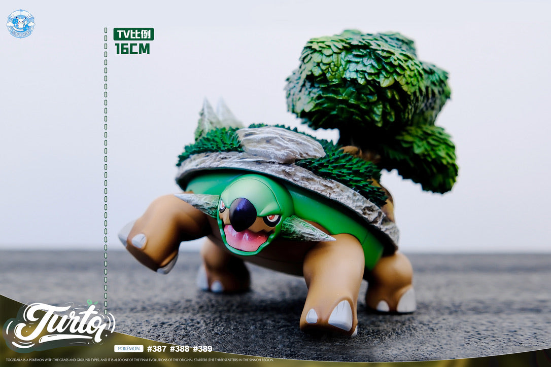 [PREORDER] 1/20 Scale World Figure [ZHIMENG] - Turtwig & Grotle & Torterra
