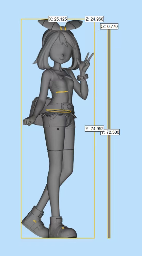 [PREORDER] 1/20 Scale World Figure [MARSHMALLOW] - May