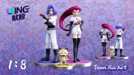 [PREORDER CLOSED] 1/8 Scale World Figure [UING] - Jessie & James & Meowth